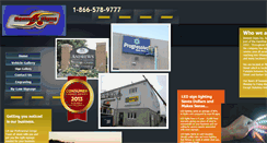 Desktop Screenshot of bennettsignsinc.com